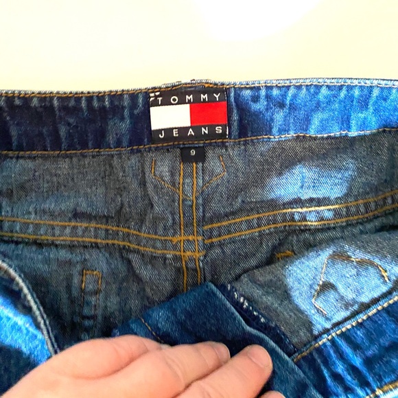 3/$20 Vg Tommy Hilfiger jean skirt - Picture 3 of 5